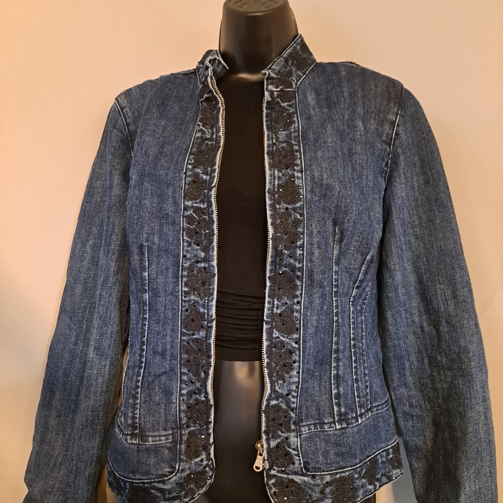 Embellished Jean Jacket